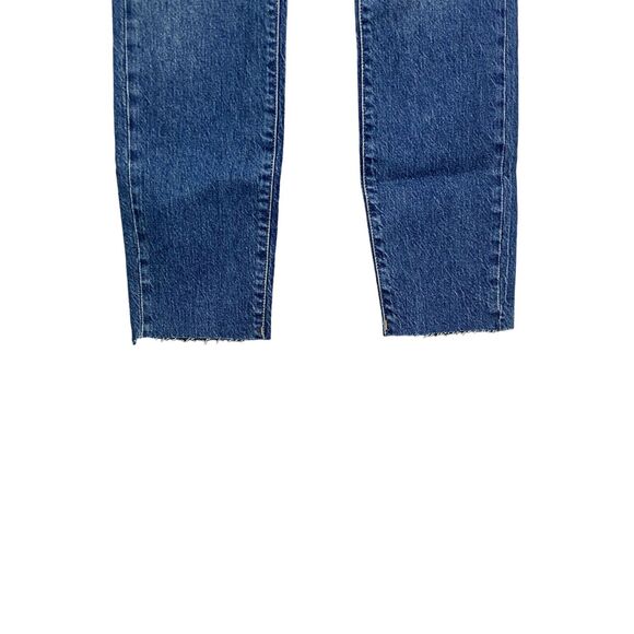NWT Good American Classic Good Jeans Ankle Crop High Rise 00 / 24 Blue #3065 - Picture 11 of 14